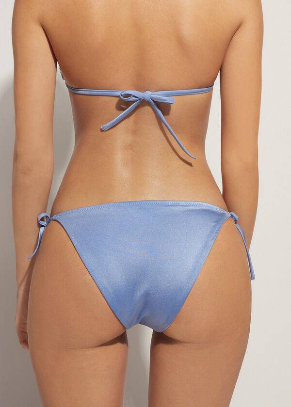 Calzedonia String Cannes Bikinibroekjes Dames Blauw | NL2605UT