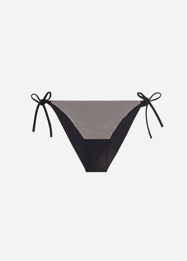 Calzedonia String Dubai Bikinibroekjes Dames Zwart | NL2601AP