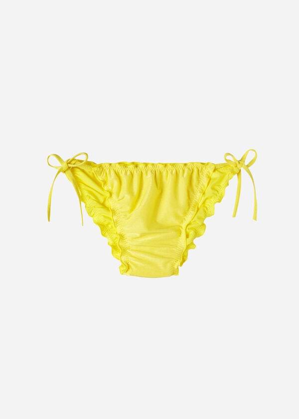 Calzedonia String Formentera Bikinibroekjes Dames Geel | NL2598FM