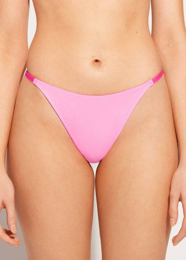 Calzedonia String Indonesia Eco Bikinibroekjes Dames Roze | NL2556RW