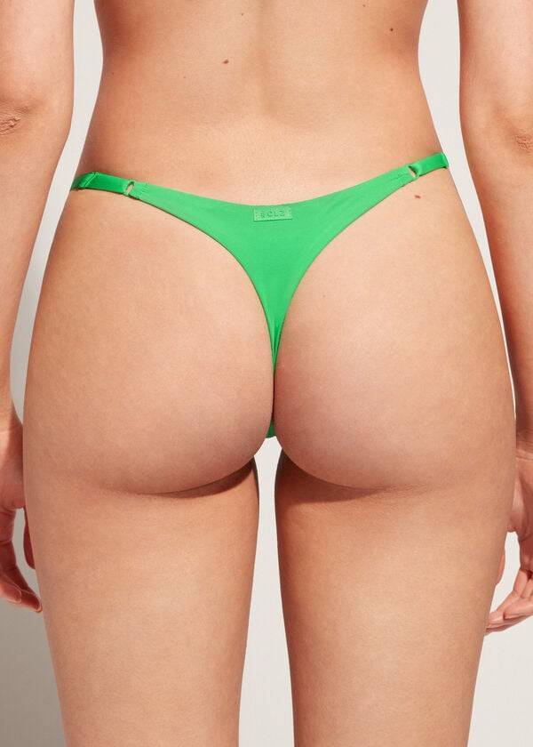 Calzedonia String Indonesia Eco Bikinibroekjes Dames Groen | NL2557EX