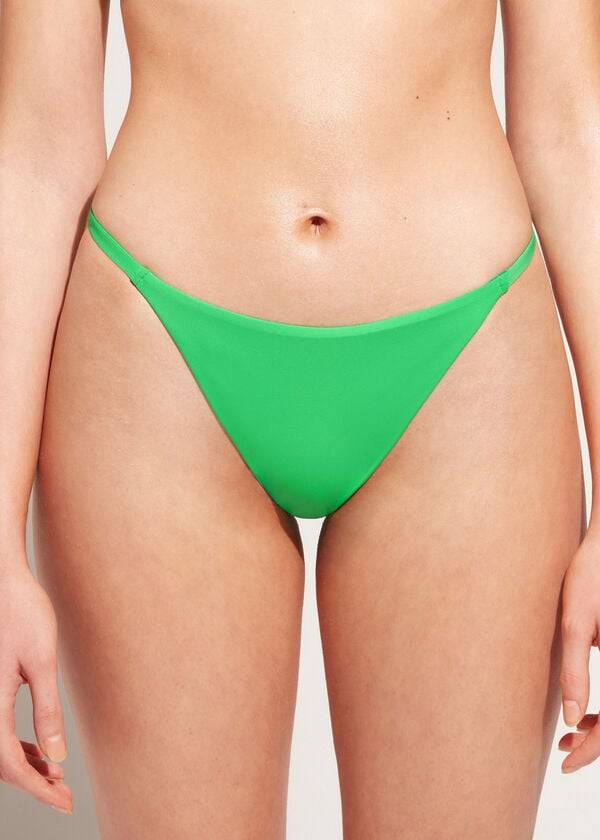 Calzedonia String Indonesia Eco Bikinibroekjes Dames Groen | NL2557EX