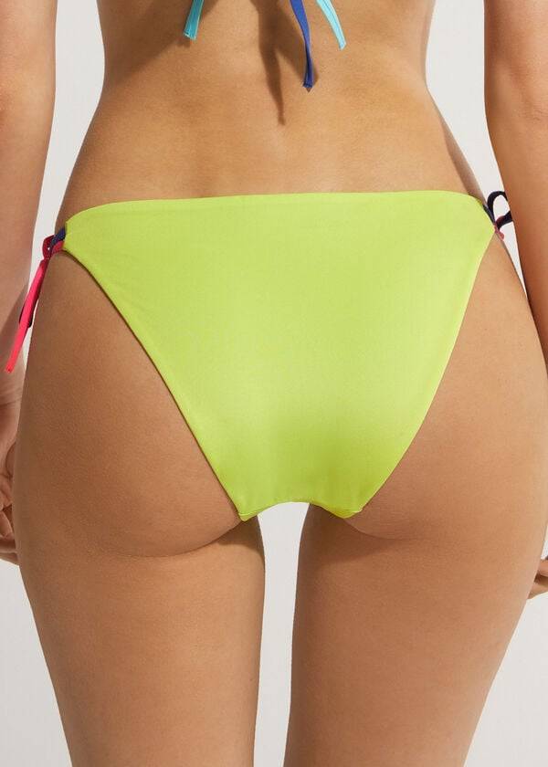 Calzedonia String Tokyo Bikinibroekjes Dames Groen | NL2568KI