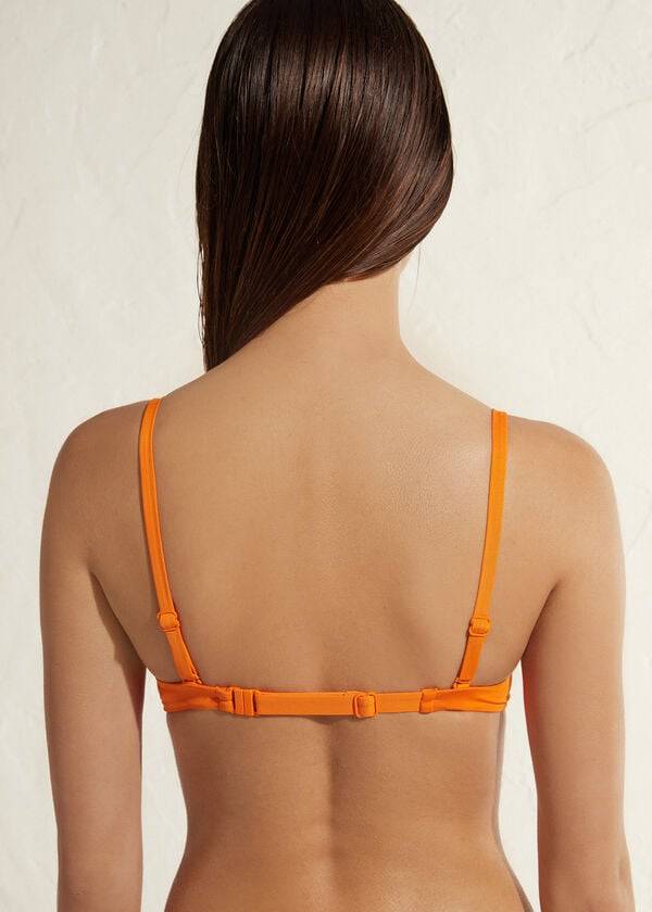 Calzedonia Super Gewatteerd Push Up Indonesia Eco Bikinitopjes Dames Oranje | NL2216OR