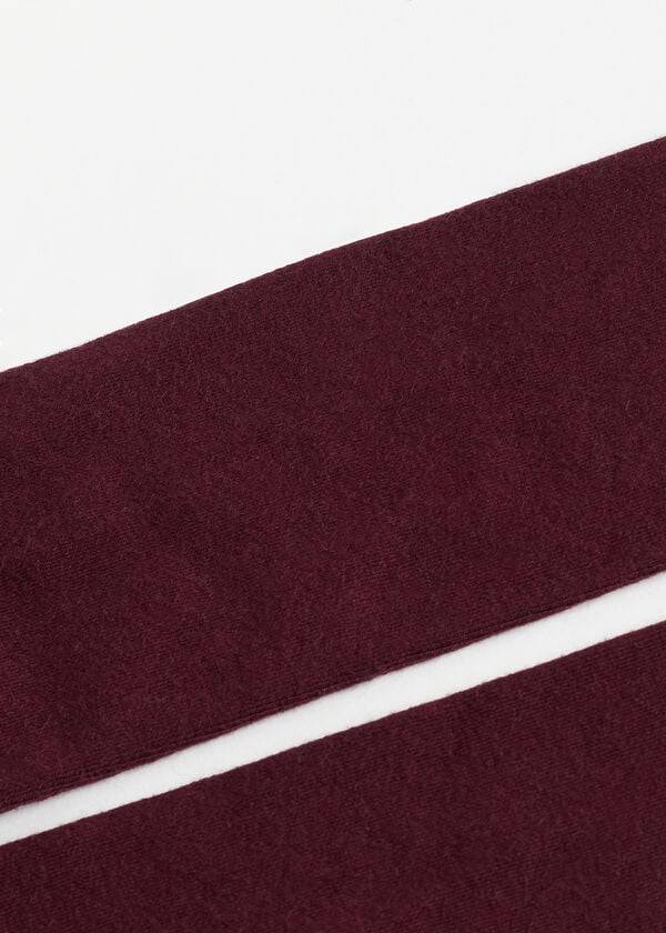 Calzedonia Super Opaque with Cashmere Hardloopbroek Kinderen Bordeaux | NL1183HK