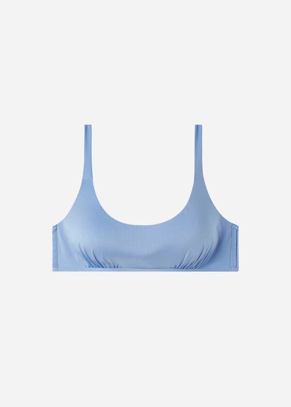 Calzedonia Tank Stijl Indonesia Eco Bikinitopjes Dames Blauw | NL2199KI