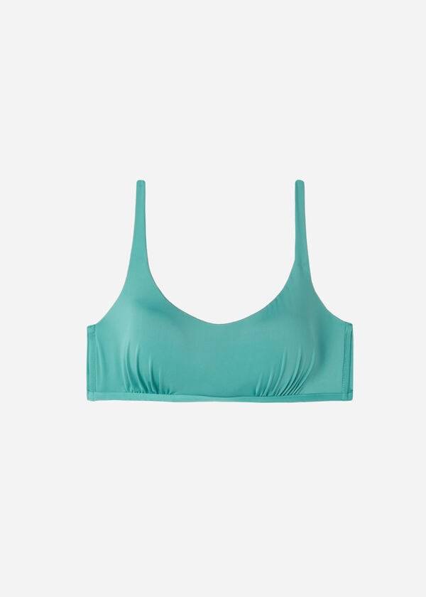 Calzedonia Tank Stijl Indonesia Eco Bikinitopjes Dames Turquoise | NL2200LH