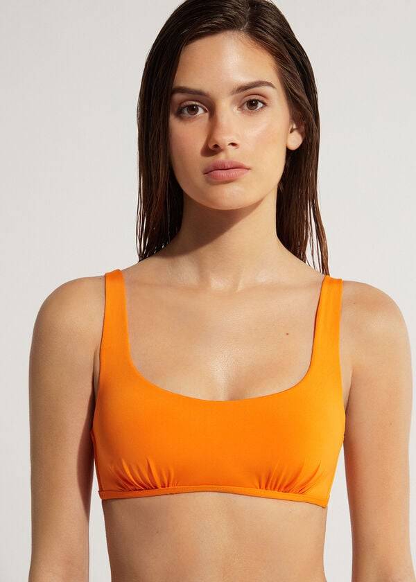 Calzedonia Tank Stijl Indonesia Eco Bikinitopjes Dames Oranje | NL2201ZG