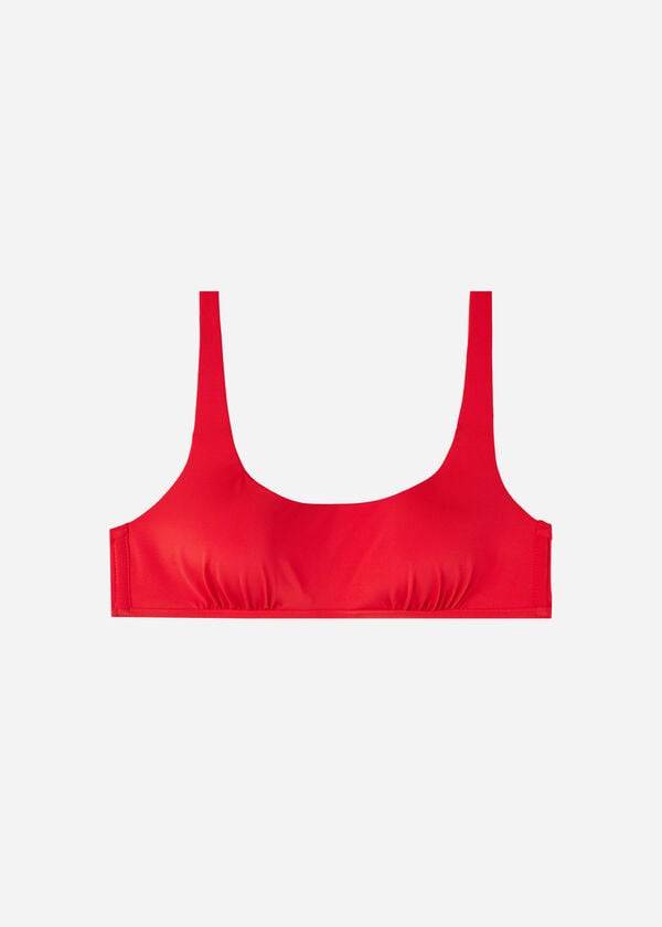 Calzedonia Tank Stijl Indonesia Eco Bikinitopjes Dames Rood | NL2203CE