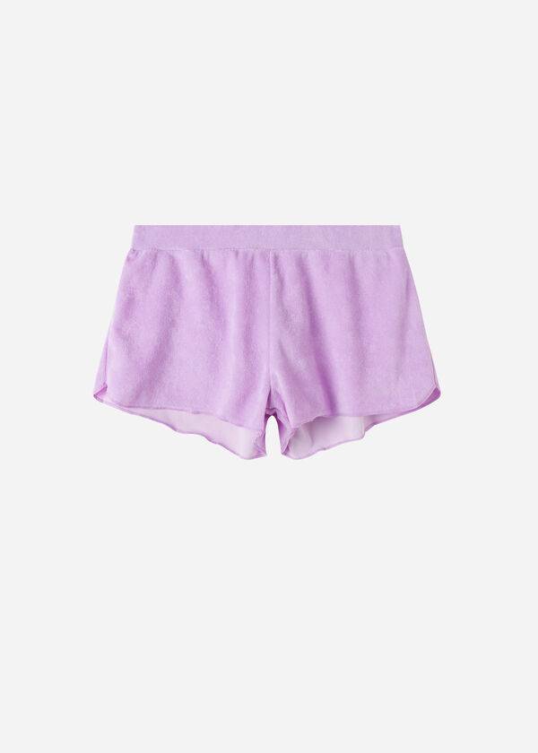 Calzedonia Terrycloth Shorts Cover-ups Dames Paars | NL2039FM