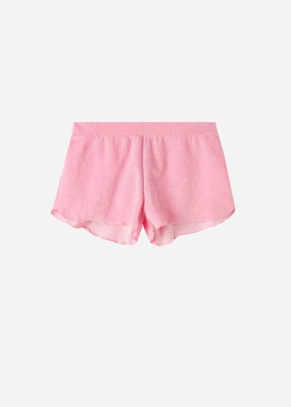 Calzedonia Terrycloth Shorts Cover-ups Dames Roze | NL2040GL