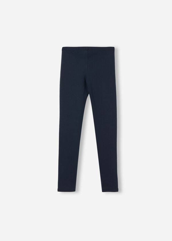 Calzedonia Thermal Leggings Kinderen Blauw | NL1046OR