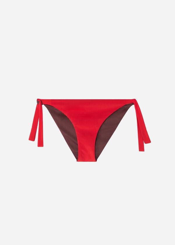 Calzedonia Tied Indonesia Eco Bikinibroekjes Dames Rood | NL2539XF