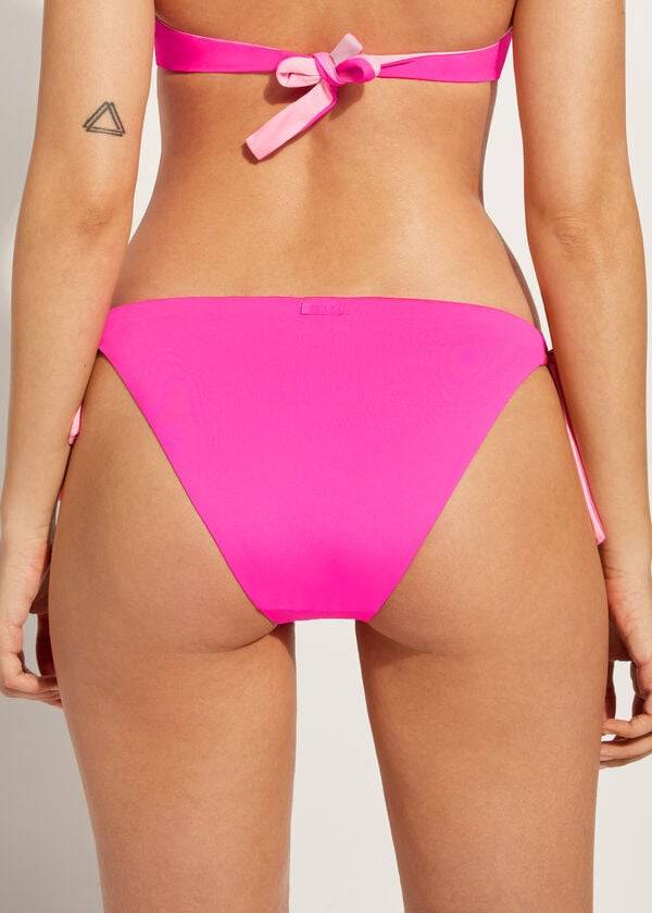 Calzedonia Tied Indonesia Eco Bikinibroekjes Dames Roze | NL2541LH