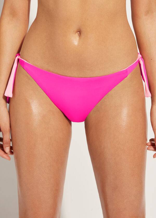 Calzedonia Tied Indonesia Eco Bikinibroekjes Dames Roze | NL2541LH