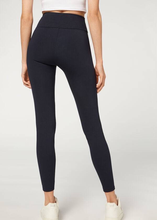 Calzedonia Total Shaper Leggings Dames Blauw | NL1488OR