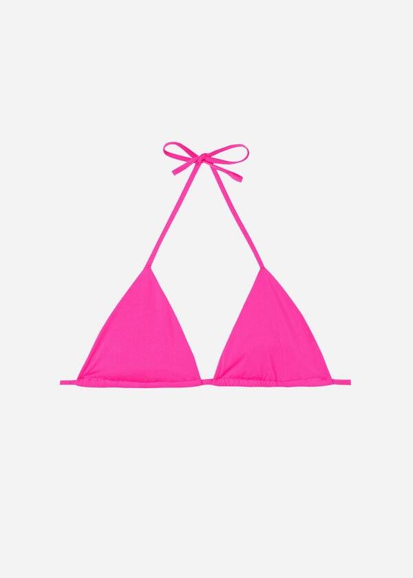 Calzedonia Triangle String Indonesia Eco rosa Bikinitopjes Dames Roze | NL2147KI