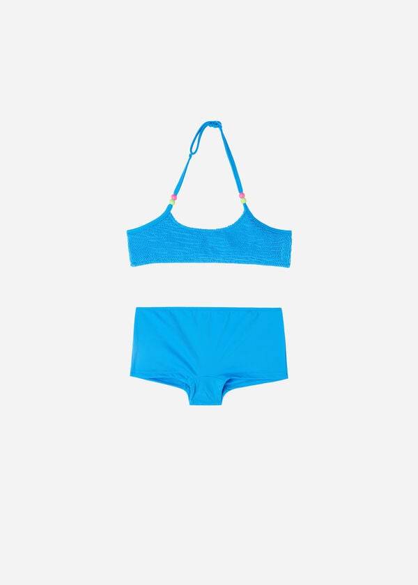 Calzedonia Two-Piece Tank-Stijl San Diego Badpakken Kinderen Blauw | NL1113BC