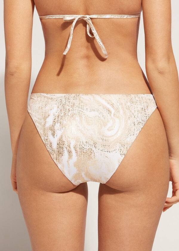 Calzedonia with Rings Melbourne Bikinibroekjes Dames Goud | NL2531EX